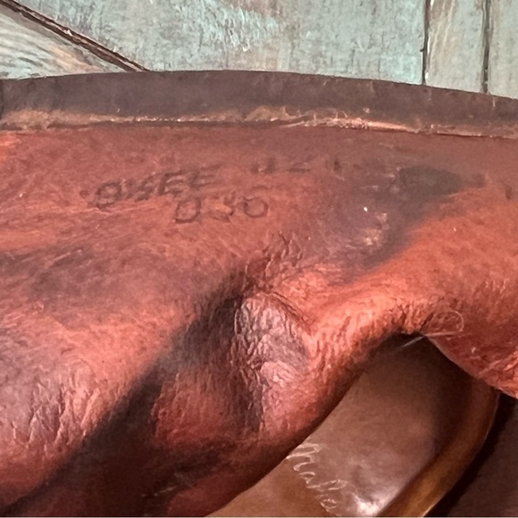 Larry Mahan Vintage Leather Lace up Ankle Boots Size 9.5 EE Western - Picture 9 of 15